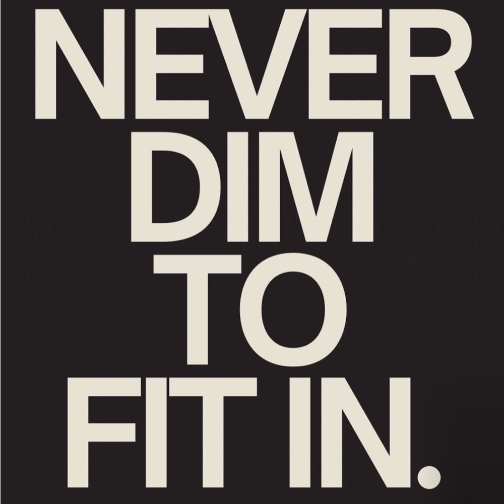 Bold Black Tee with Motivational Text